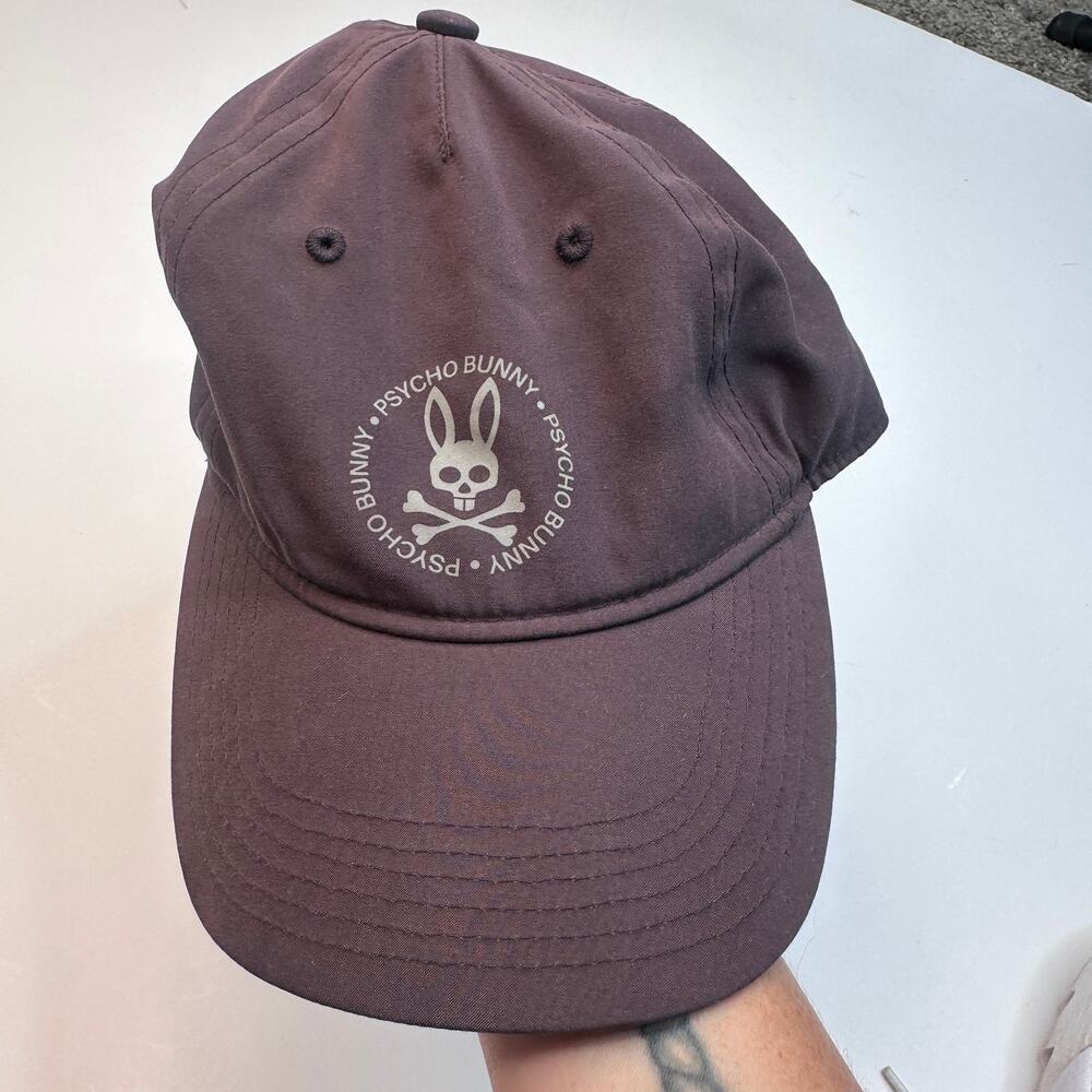Psycho Bunny Crosby Reflective Print Hat